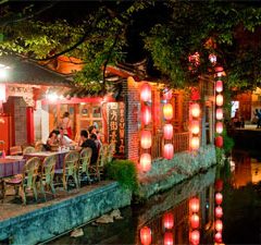 Lampionnen in Lijiang